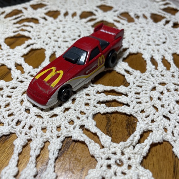 Mattel Other - McDonalds Drag Racer Die Cast Car Mattel Hot Wheels 1993 Happy Meal Toy Red